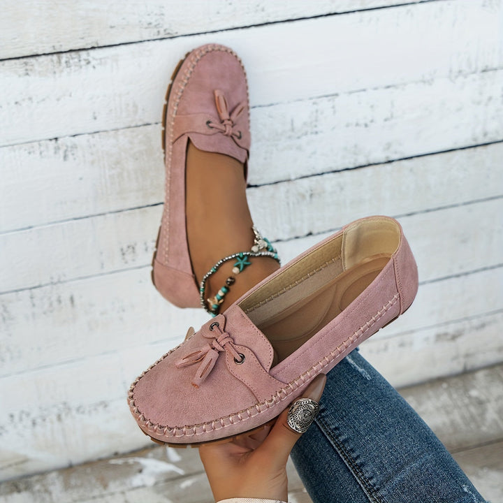 Dulce™ – Mocasines Clásicos de Borlas