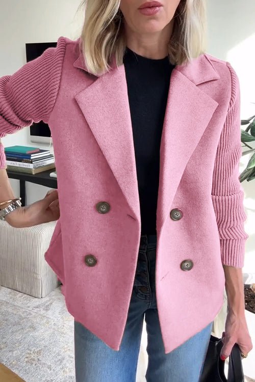 Amora™ - Blazer elegante con mangas de punto