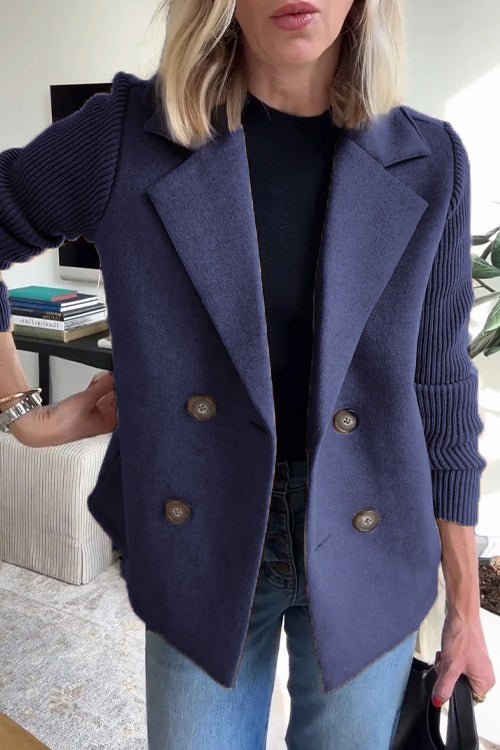 Amora™ - Blazer elegante con mangas de punto