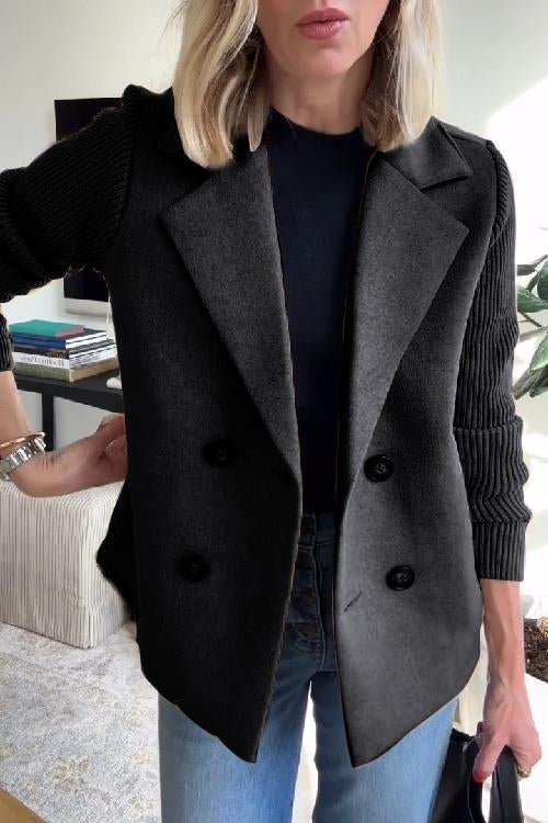 Amora™ - Blazer elegante con mangas de punto
