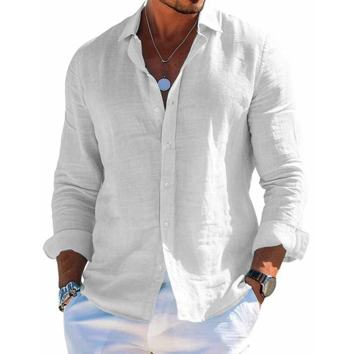 Lenoir™ | Elegante camisa confeccionada en tejido transpirable.