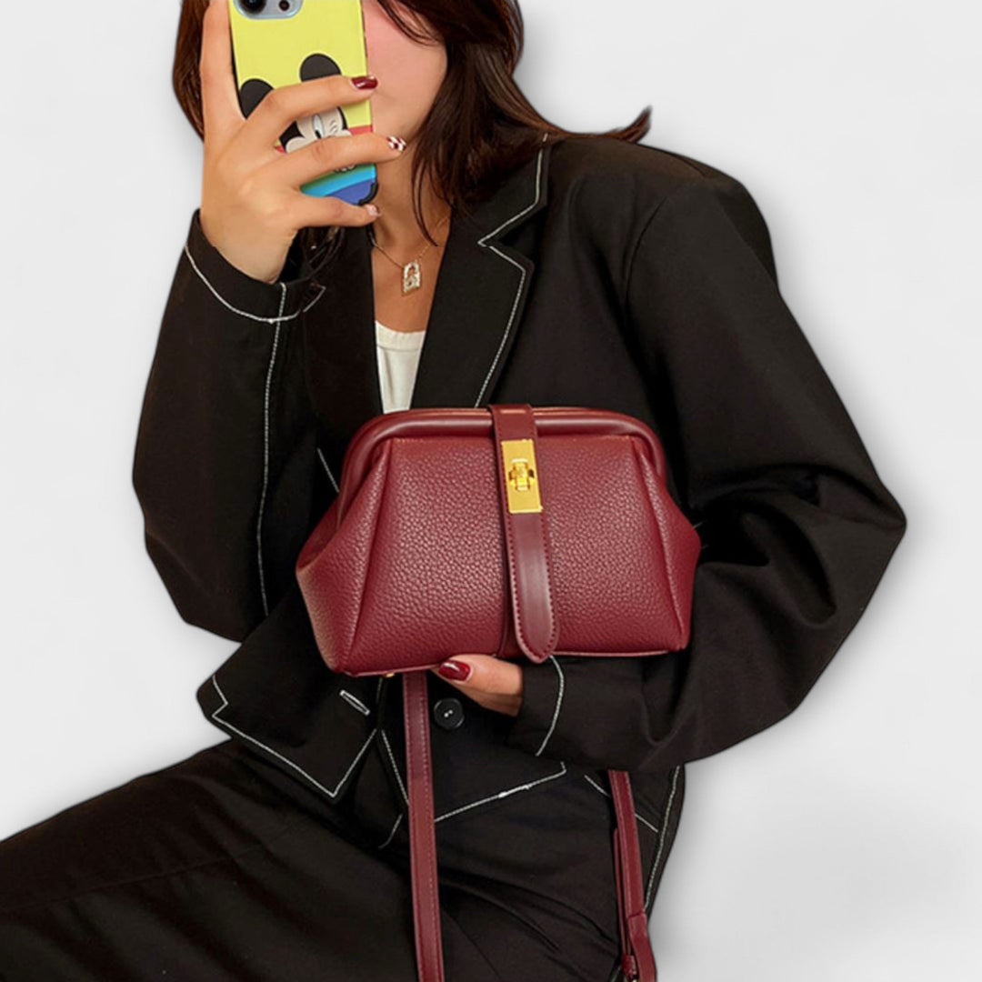 Bolso de Cuero Retro