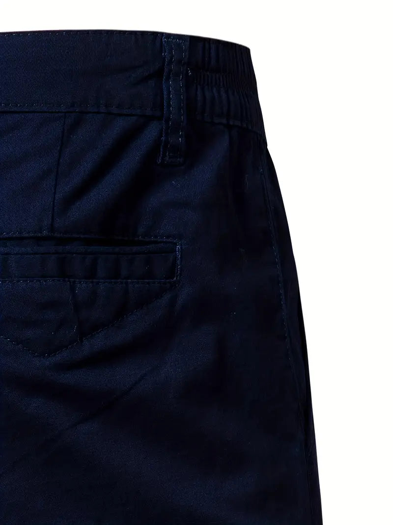 Lenoir™ | Pantalón corto de algodón con bolsillos