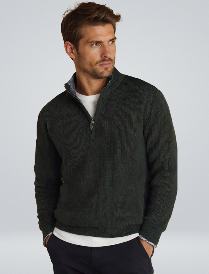 Jersey de punto con cremallera Lamine™