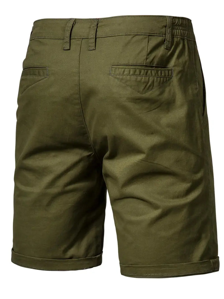 Lenoir™ | Pantalón corto de algodón con bolsillos