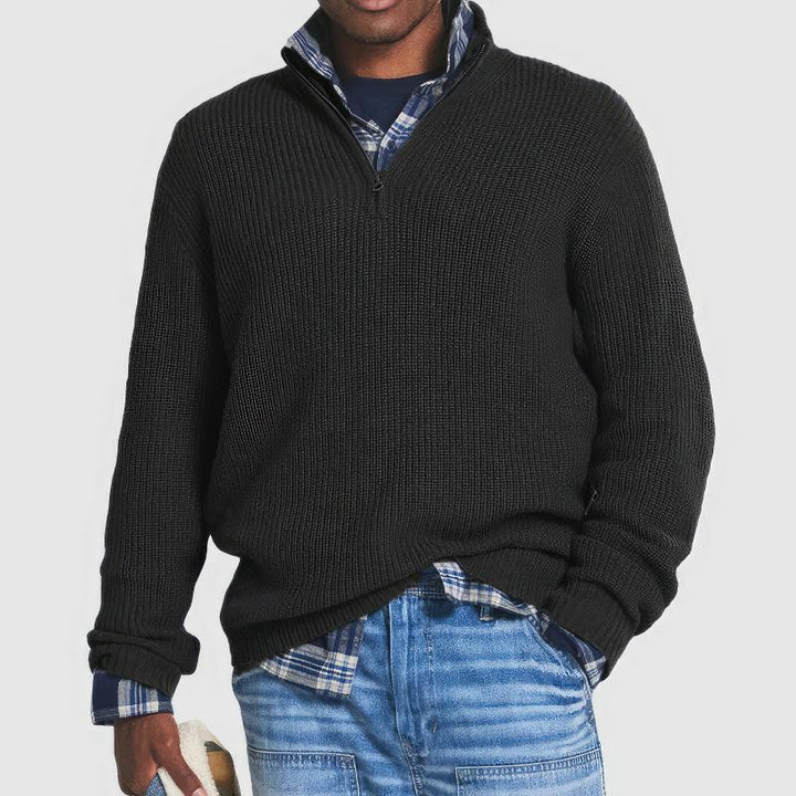 Jersey de punto con cremallera Lamine™