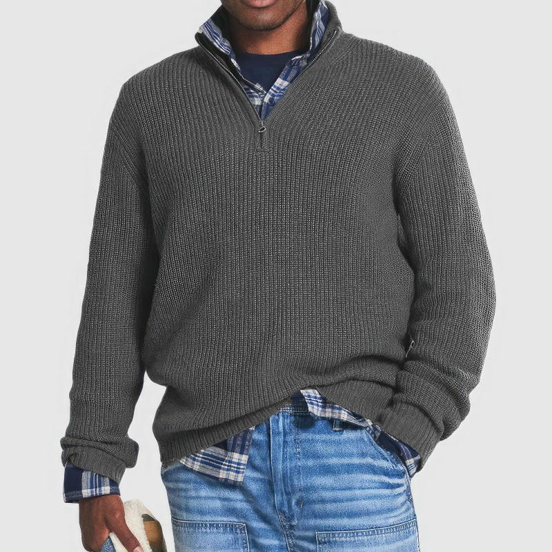 Jersey de punto con cremallera Lamine™
