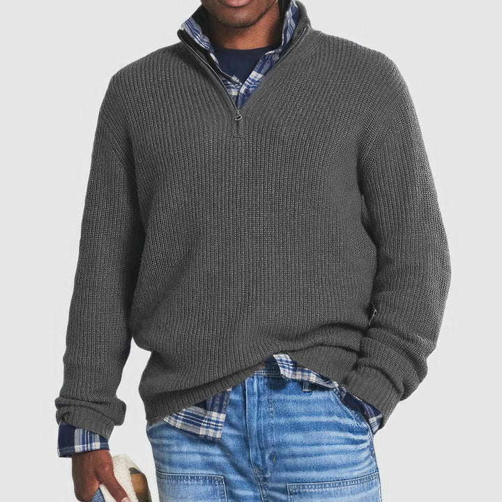 Jersey de punto con cremallera Lamine™