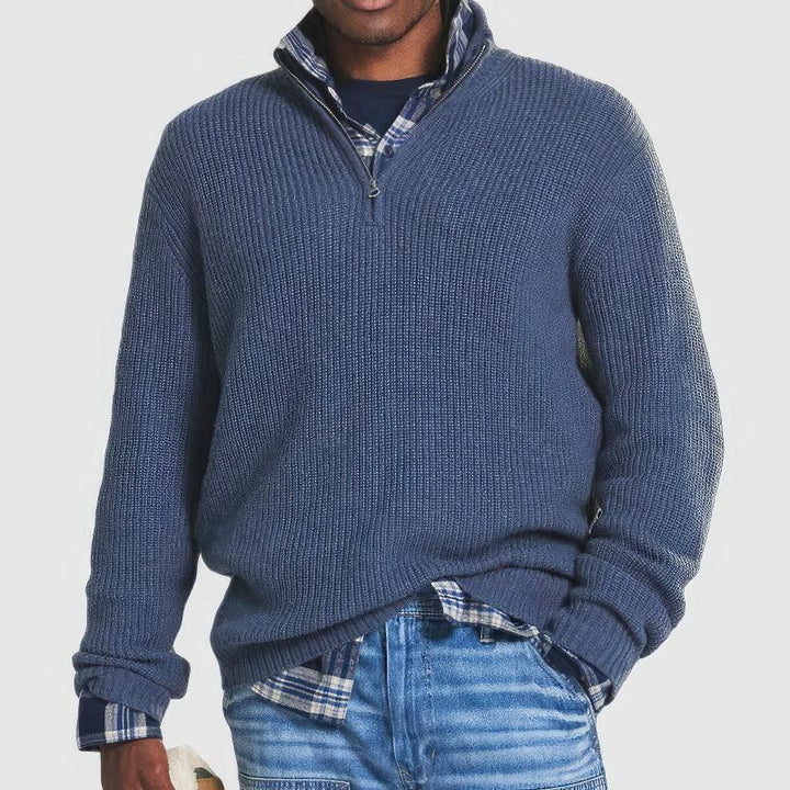Jersey de punto con cremallera Lamine™