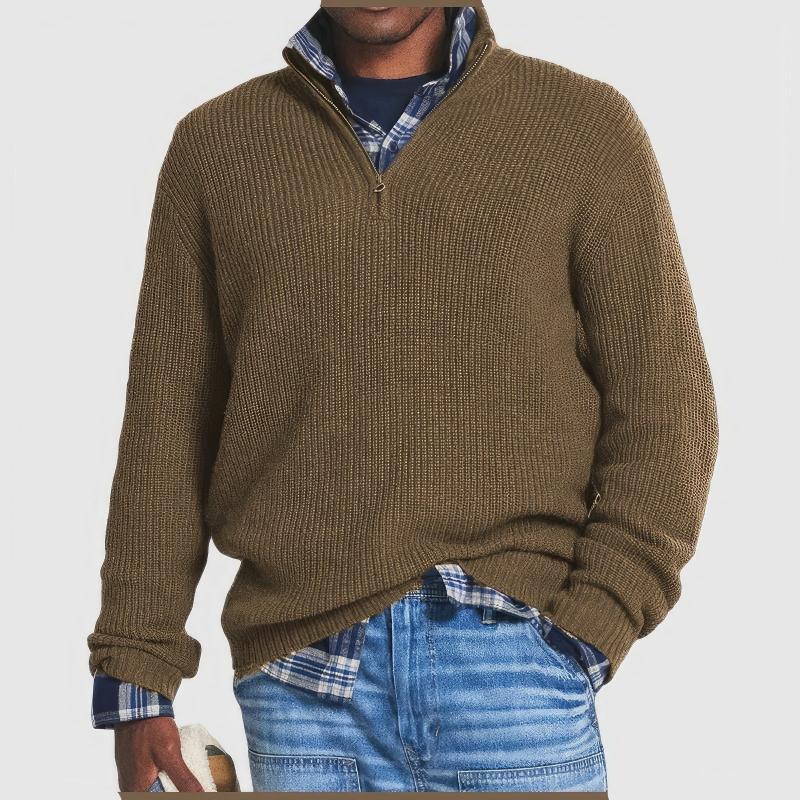 Jersey de punto con cremallera Lamine™