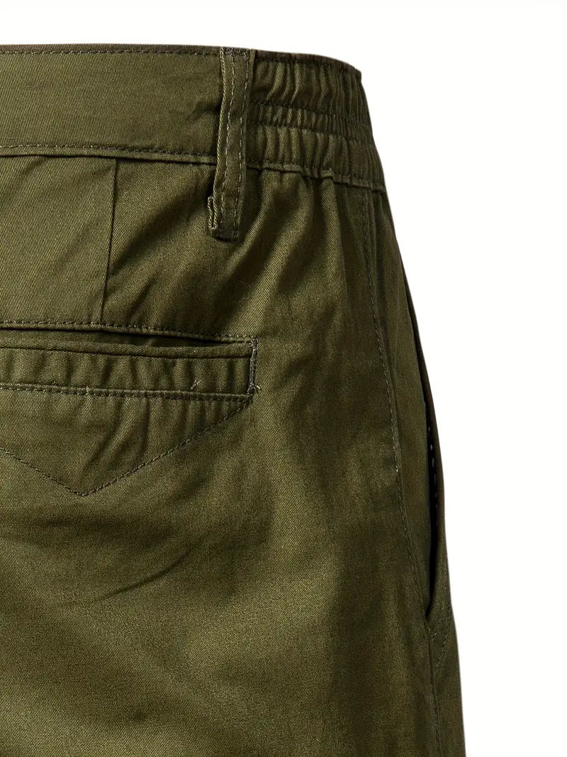 Lenoir™ | Pantalón corto de algodón con bolsillos