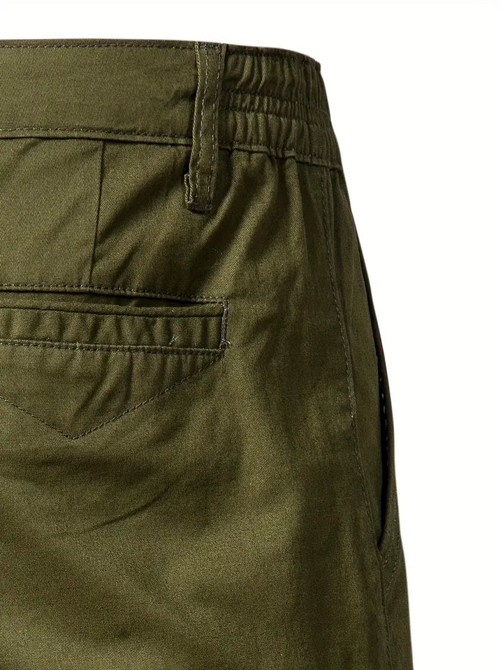 Lenoir™ | Pantalón corto de algodón con bolsillos