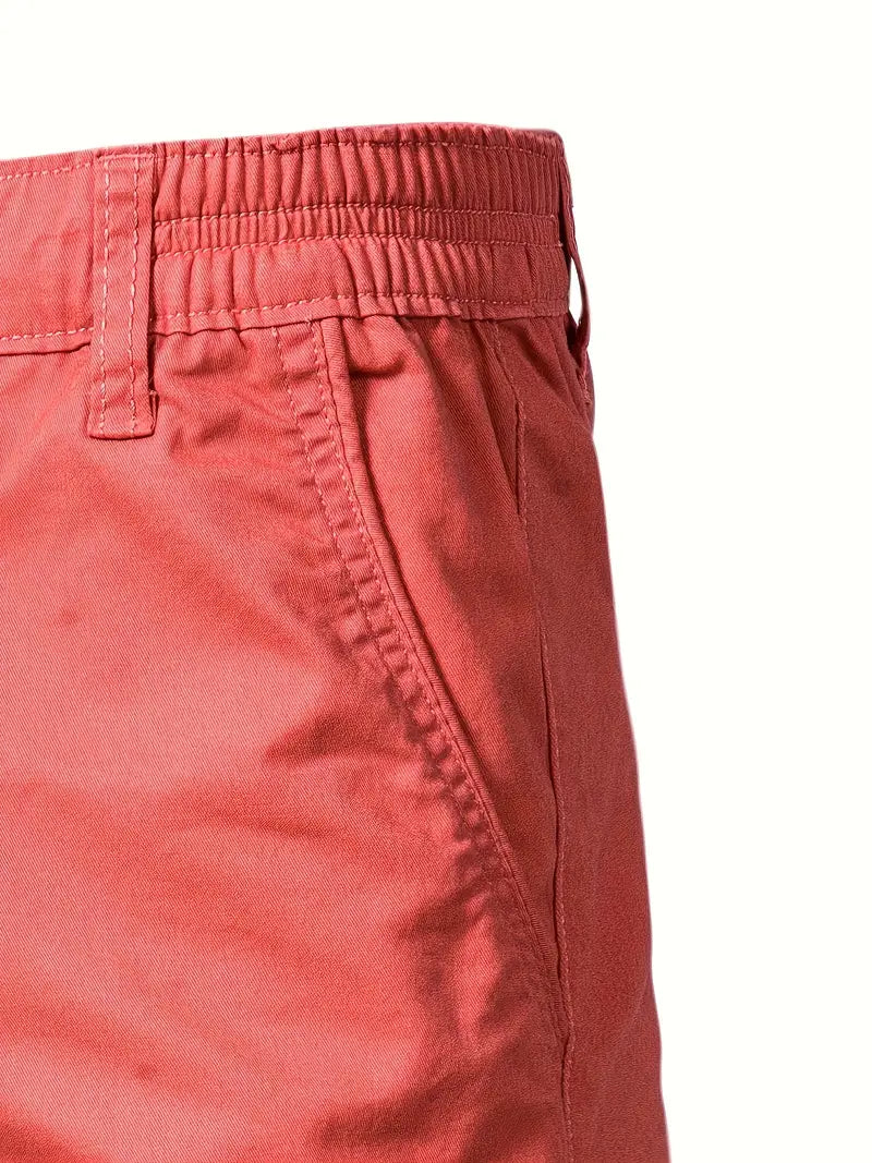 Lenoir™ | Pantalón corto de algodón con bolsillos