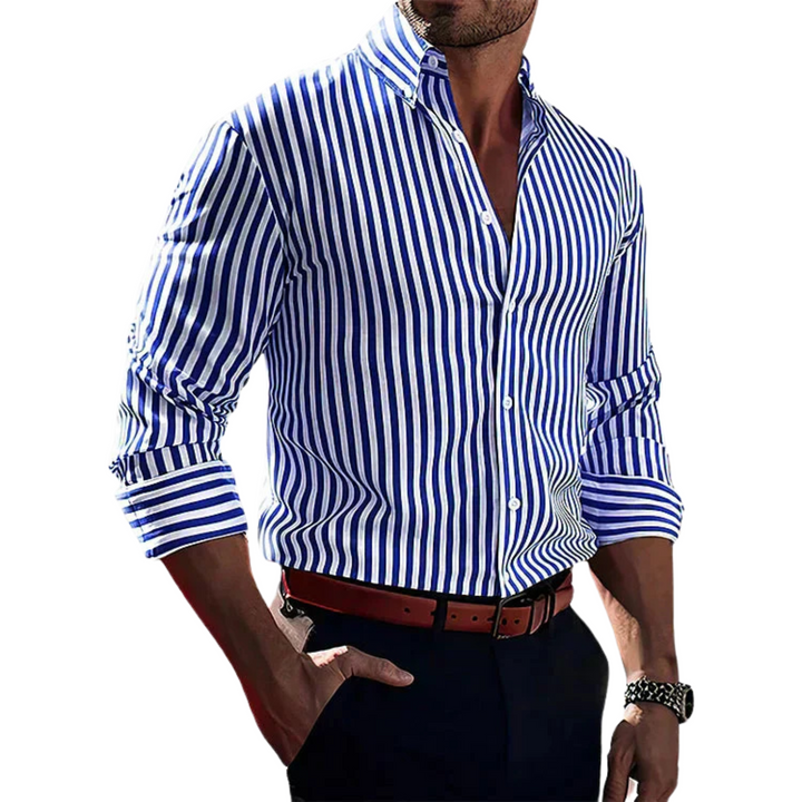 Lenoir™ - Camisa Confidence a Rayas