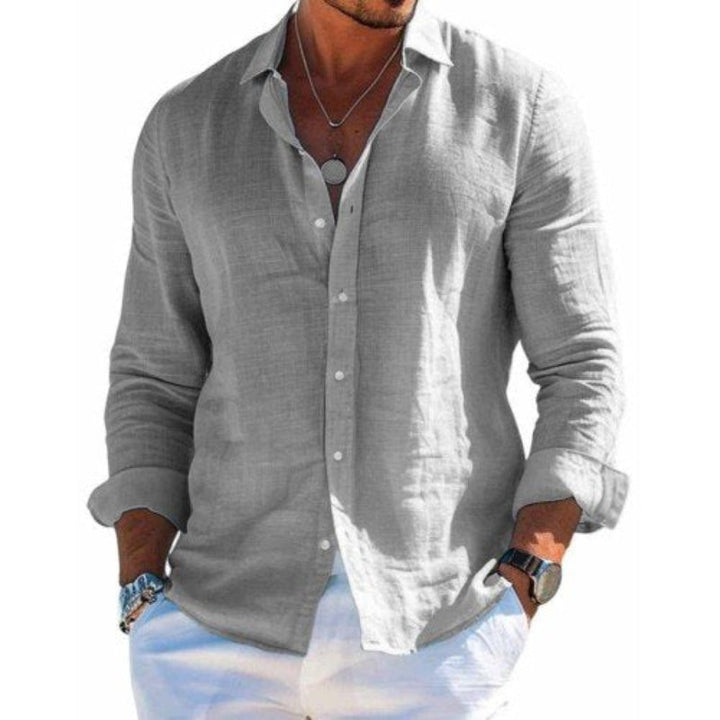 Lenoir™ | Elegante camisa confeccionada en tejido transpirable.
