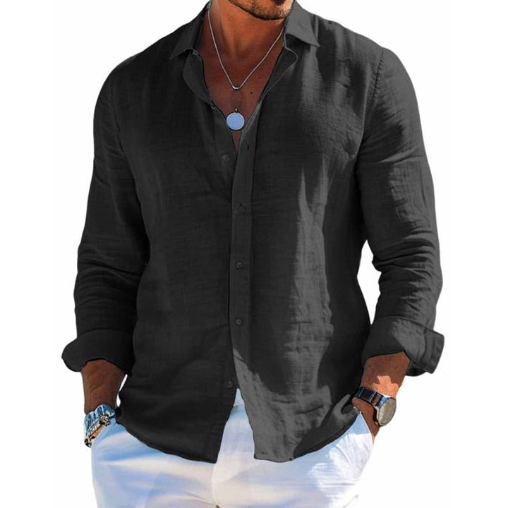 Lenoir™ | Elegante camisa confeccionada en tejido transpirable.