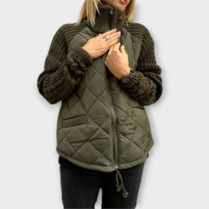 Chaqueta de cuello alto Valerie