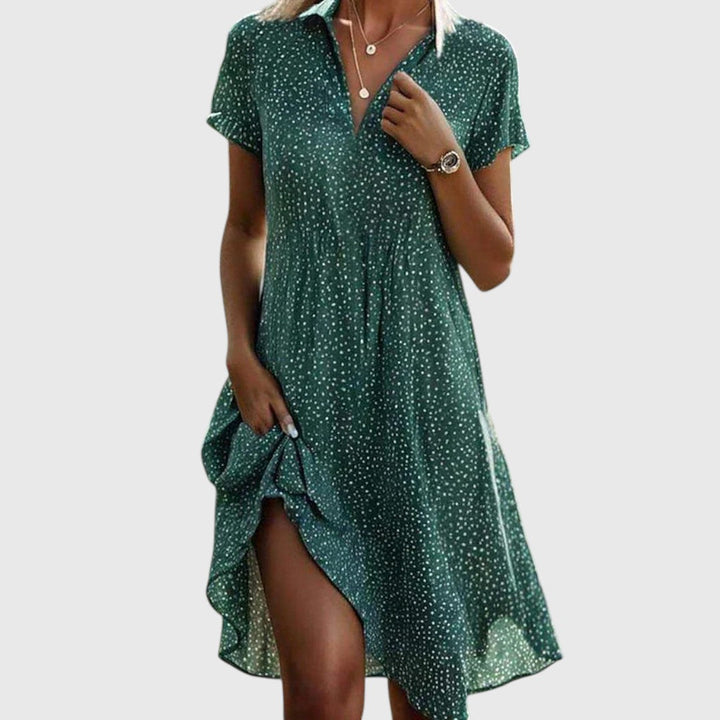 Mary™ - Vestido de manga corta