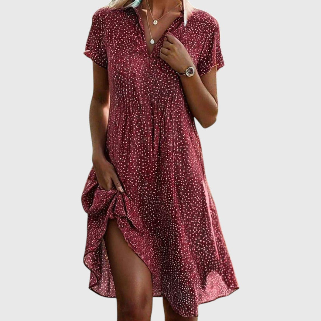 Mary™ - Vestido de manga corta