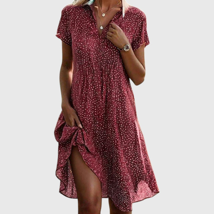 Mary™ - Vestido de manga corta