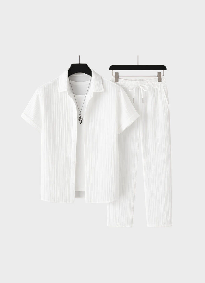 Conjunto Agustín con camisa respirable y pantalón