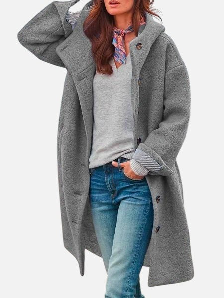 Cristina™ - Abrigo Elegante de Manga Larga
